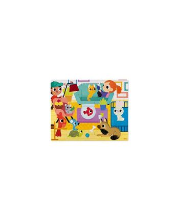 JANOD Tactile Puzzle "Pets" 20Pcs - Image 2