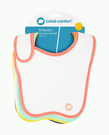 Bebe Confort Sponge Bib Size 0 Jungle Vibes 5s