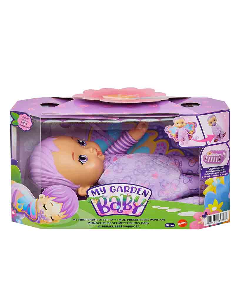 ⭐My Garden Baby Baby Doll - Butterfly Soft purple - buy in the