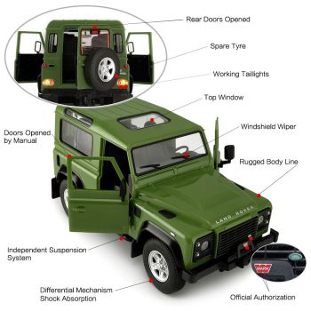 Rastar R/C 1:14 Land Rover Defender - Image 7