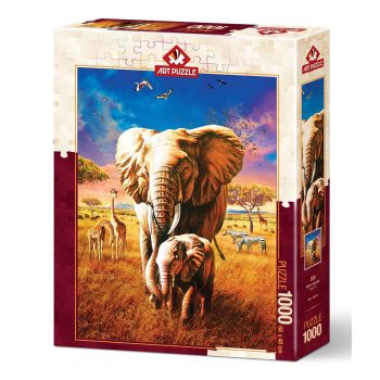 Art Puzzle Mother Elephant 1000 pcs