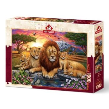 Art Puzzle Lion Family 1000 pcs