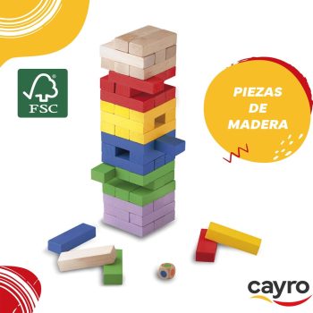 Cayro Block & Block Colors 54 pcs (FSC Wood) - Image 3