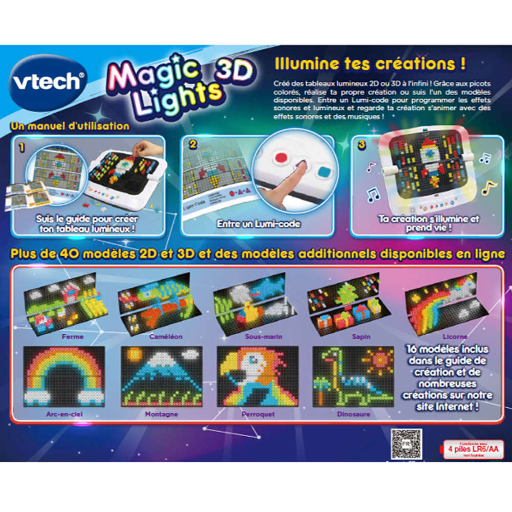 New product - Magic 3D Lights from vtech 