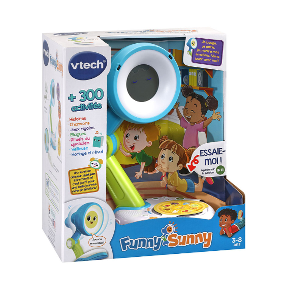  VTech - Funny Sunny, Refill Pack N°1, 2 Discs, Evening Songs,  Traditional Fables, Gift for Children from 3 to 8 Years : Toys & Games
