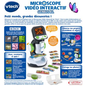 VTech Microscope Video Interactif Genius XL French - Image 5