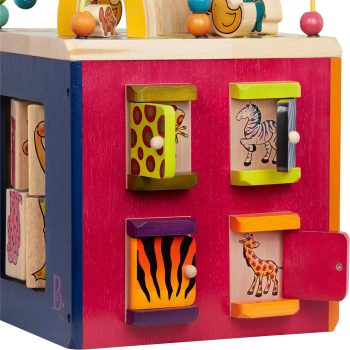 B. Wooden Activity Cube - Image 3