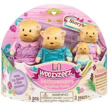 Li'L Woodzeez Swiftysweepers,Hedgehag Family - Image 3