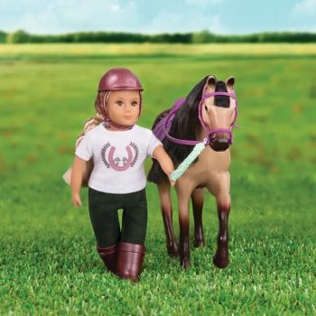 Lori Dolls Buckskin Warmblood Horse - Image 2