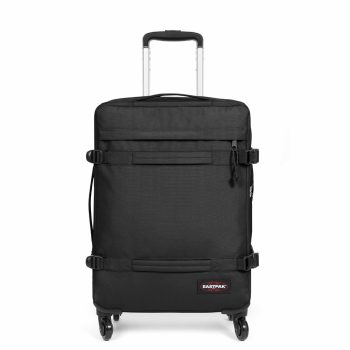 Eastpak Transit'R 4 Small Black Denim Suitcase