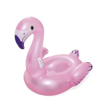 Bestway Flamingo-Shaped Inflatable Ride-On Float 127x127 cm