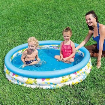 Bestway Inflatable Pool For Children Fish 122 x 25 cm - Image 2