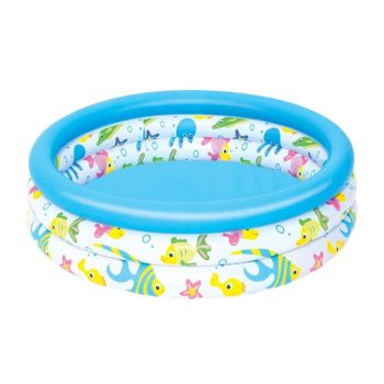 Bestway Inflatable Pool For Children Fish 122 x 25 cm
