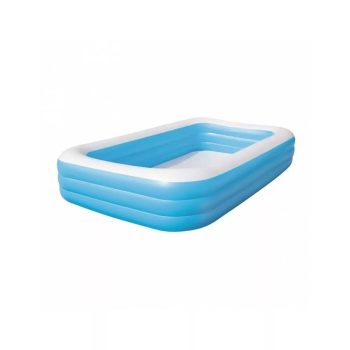 Bestway Deluxe Blue Rectangular Family Pool 3.05mx1.83mx56cm