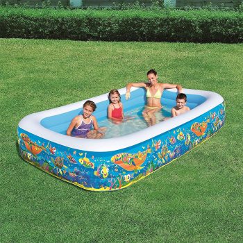 Bestway Inflatable Pool Flowers 305 x 183 x 56 cm