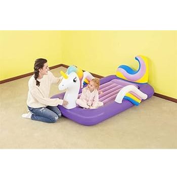 Bestway Unicorn Shaped Air Bed for Kids - Image 2