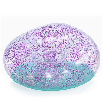Bestway Inflatable Glitter Chair 114 x 112 x 66