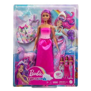 Barbie Dress Up Doll + Pet - Image 2